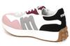 Mozu Light Combination Sports Size Women's Gray/Pink Sneakers, Material, Shoes, 22.5cm