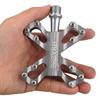 ThinkTop Bicycle Aluminum for Road and Mountain Gray 3-Bearing Pedals, 9/16" Axle, Ultra-Lightweight Alloy, High-Strength Lubricant, Bikes, MTBs,