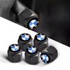 Car Wheel Tire Valve Caps Tyre Stem Protect Cover For BMW MINI Cooper R56 F56 R50 JCW Cabrio Countryman Clubman Roadster Sticker Sdbf49