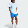 Adidas Originals Graphic Loose T-Shirt Women Tops Pink Blue IZ0107
