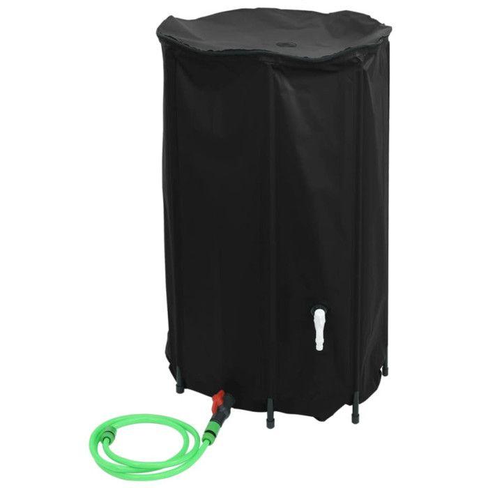 Réservoir d eau avec robinet pliable 500 L PVC