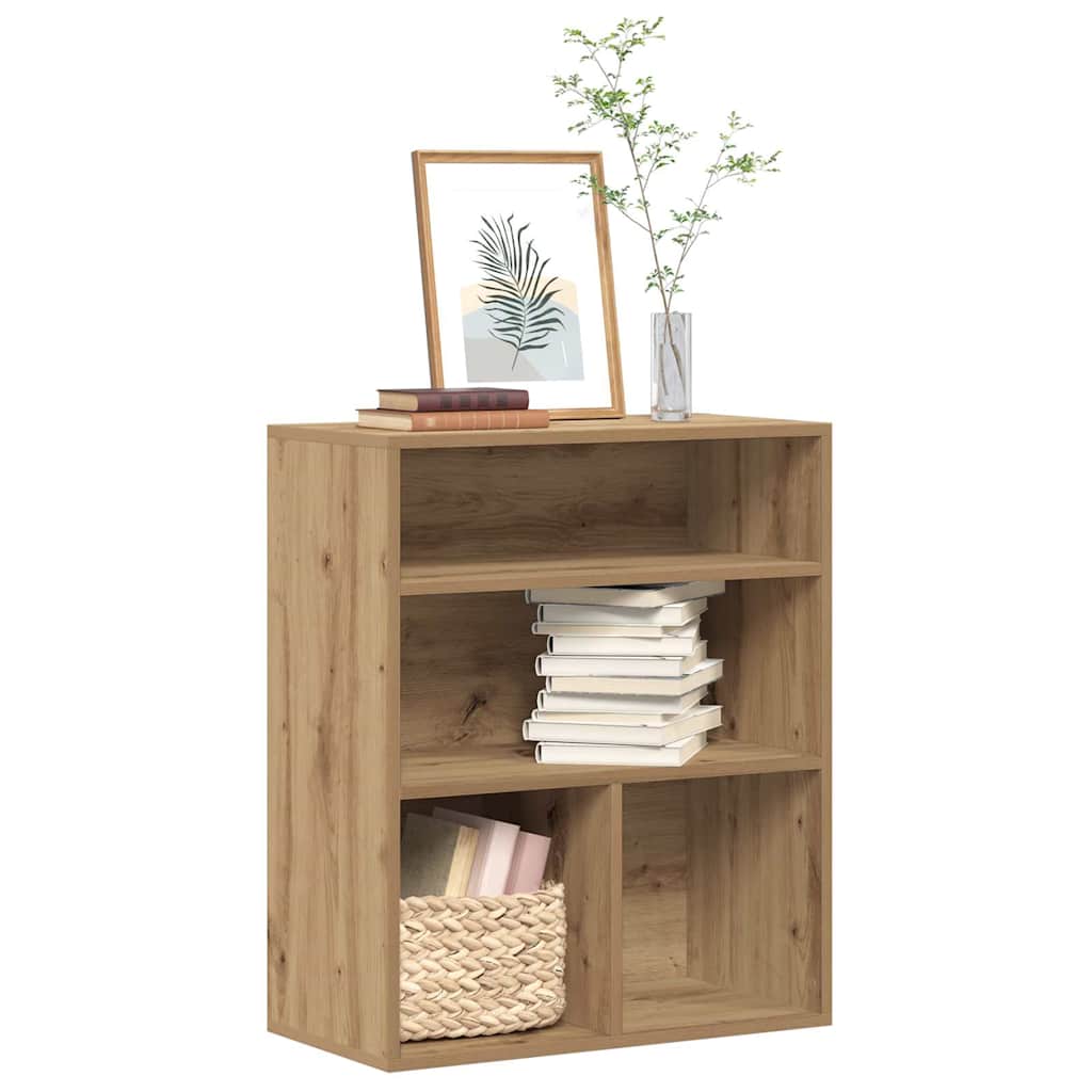 Bookshelf Artisan Oak 60 x 30 x 71.5 cm Engineered Wood