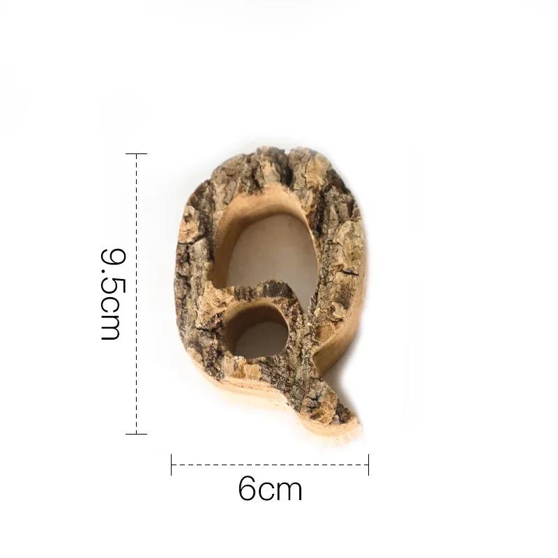 Zusammen mit Bark Massivholz Retro Holz Englische Buchstaben Alphabet Zahl für Cafeteria Bar Heimdekoration Vintage DIY Buchstabe