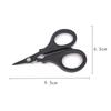 Portable Scissor Plier Stainless Steel Fishing Scissor Cut Pe Line Braid Line Cutter Plies Carp Fishing Tools Accessories
