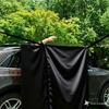 Auto Seitenmarkise Blackout Sichtschutz Duschvorhang mit Sonnenschutz für Outdoor-Camping