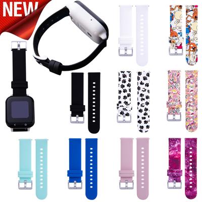 Children 20MM Universal Camouflage Silicone Strap Wristband For  Galaxy