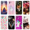 For Xiaomi Mi 11 Lite Case Cute Cartoon Cover For Xiaomi Mi 11 Lite 5G Phone Cases Mi11 Lite 11Lite Soft TPU Fundas Capa 6.55''