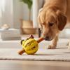 Custom BPA-Free Natural Rubber Dog Chew Ball Toy-Durable Molar Teeth Cleaning for Aggressive Chewers Exercise Boredom Buster