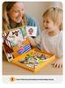Creative Magnetic Puzzle Gift Box for Kids Ages 3-6: Dress-up and Early Learning Toy