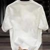 Fashion Short SleeveTT-shirt Men's Fashion Brand Summer Loose2024New Year TrendinsSimple Printed Top
