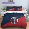 Bologna2 Pattern Bedding Quilt Set  Home Decoration  Gift (1 * Duvet Cover + 2 * Pillowcase  Without Core)