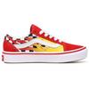 Vans Comfycush Flame Checkerboard Durable Low-Top Skate Shoes Kids Sneakers VN0A4UHAXWC