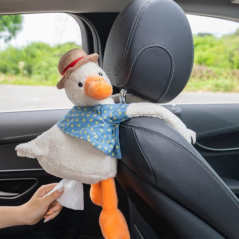 Car Tissue Box Car Good Things Pumping Carton Bag Car Car Interior Decoration Daquan Hanging Doll Interior Supplies