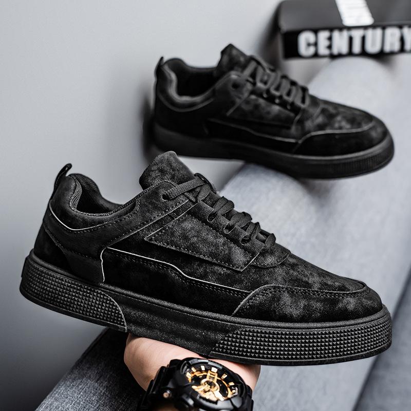 

Весенне-летняя мужская обувь новая дышащая обувь студенты мужского пола тренд универсальная мужская повседневная спортивная обувь для скейтборда модная обувь 39