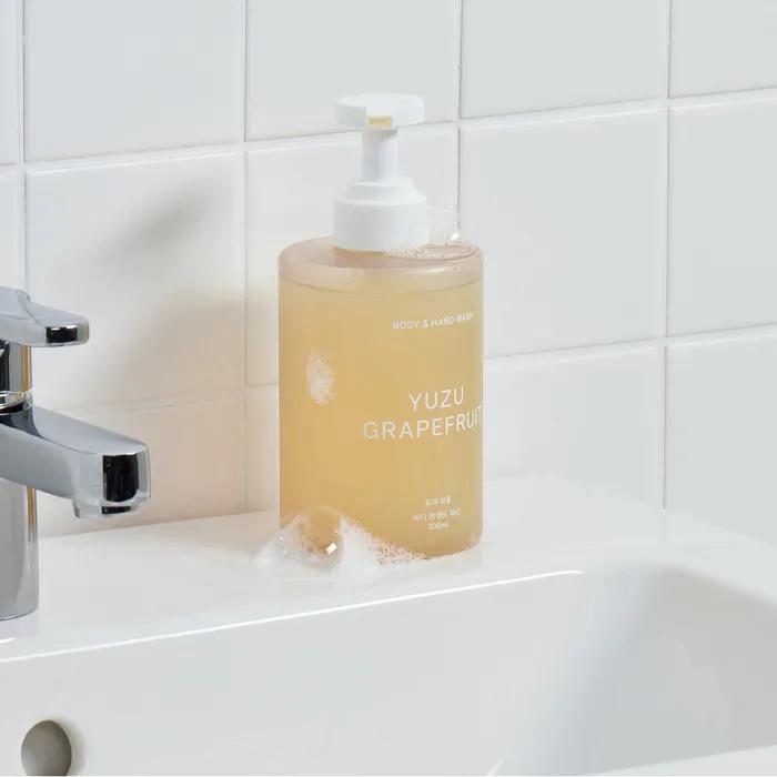 [JAJU] Yuzu Grapefruit Body & Hand Wash 500ml
