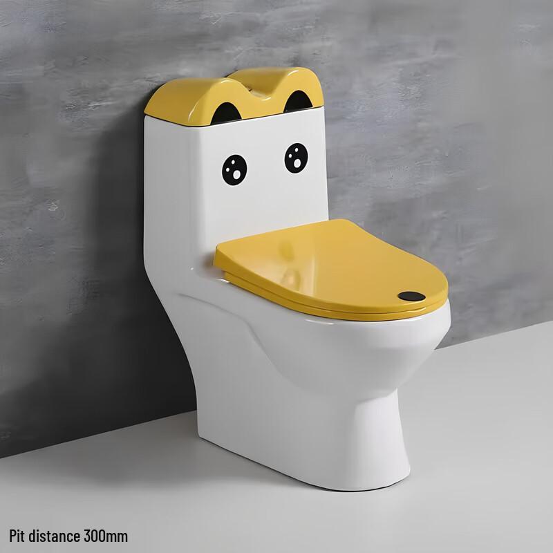 Разноцветный керамический щенок Детский горшок-туалет