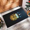 Argentina Printed Flannel Area Rug Non Slip Soft Polyester Floor Carpet Indoor Decor Mat for Bedroom Living Room Sofa Game Room Home Decoration