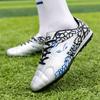 Fashion Men's Soccer Shoes FG/TF Non-Slip Turf Soccer Cleats Training Shoe Personalized Design Ultralight Outdoor Sneaker Football Boots