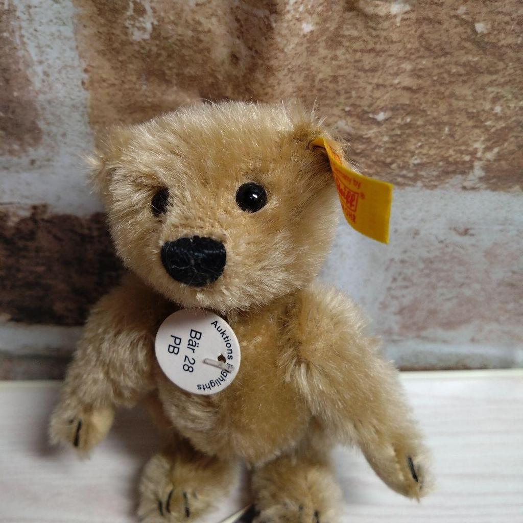 [USED] Steiff Mini Teddy Bear 027345