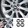 Real Carbon Fiber Center Wheels Hub Caps For Cadillac ATS XTS CT4 5 6 XT4 5 6