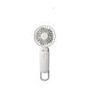RHYTHM Handy Fan 2024 Quiet Neck Hanging Tabletop USB Rechargeable [Domestic Manufacturer] Powerful Weak But Cool Double Rotating Fan DC Motor with