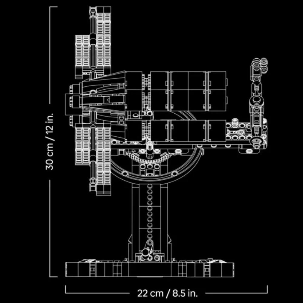 830PCS Project MOC Interstellar Spaceship Building Blocks Set 11389 Sci-Fi Space Vehicle Brick Desktop Decor Gift for Adult Fans