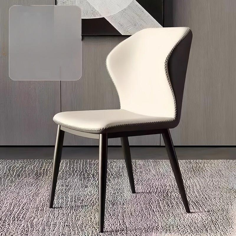 Nordic Minimalist – Modern Simple Design with Soft Padded Backrest, Home Use Table Chair, Butterfly & Negotiation Chair Style