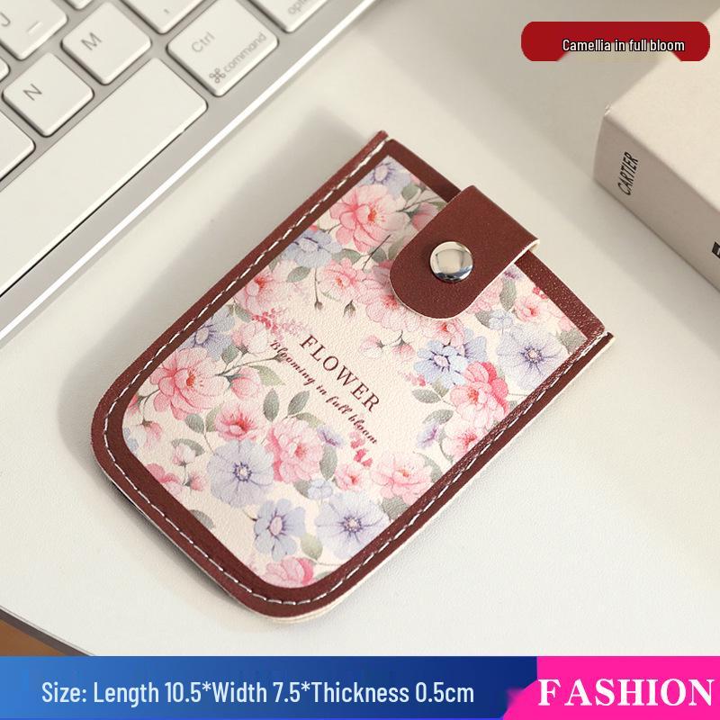 Stylish Multi-Slot Cartoon ID Card Holder - Large Capacity, Slim Design