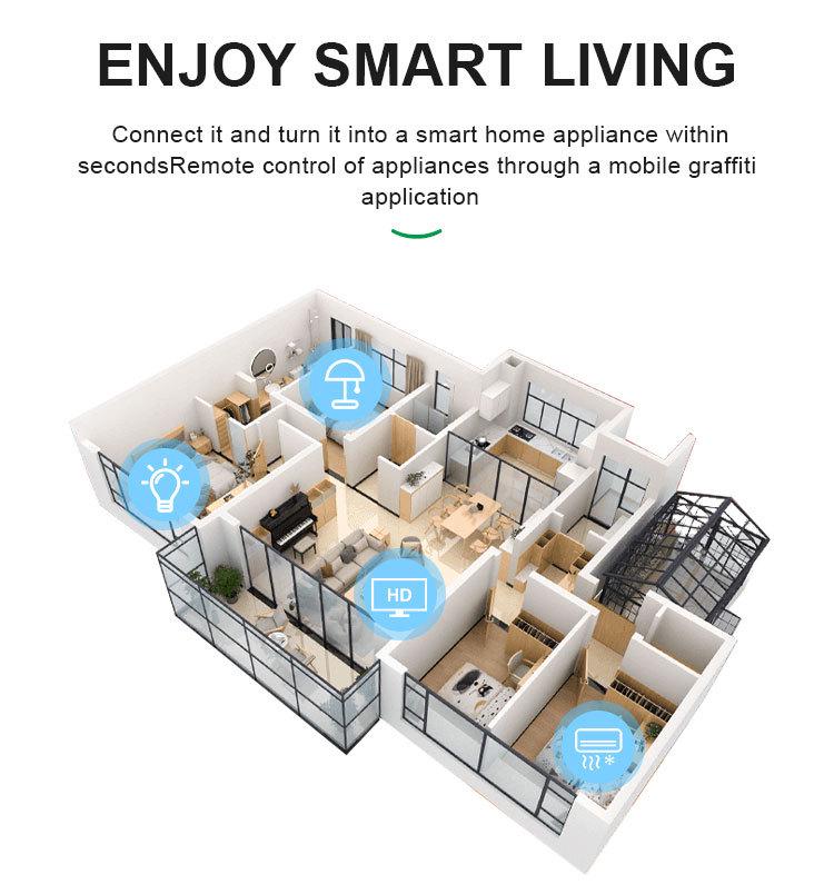 Smart WiFi Mobile Remote 2P Circuit Breaker Timer Switch