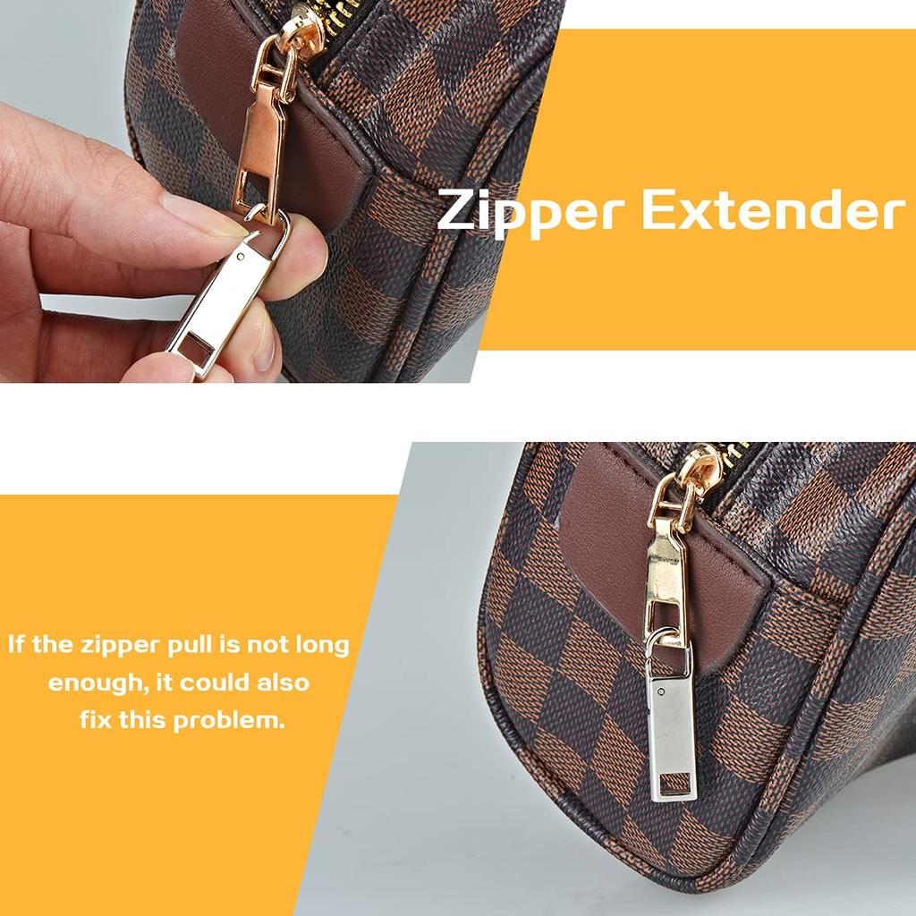 One Enjoy Replacement Zipper Easy for Zipper Sewing Pulls, 8-Pack, Metal, Installation, Bags/Wallets/Clothing/Shoes, Repair, Replacement, DIY, Crafts,