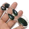 Outstanding Serpentine 925 Silver Plated Necklace 18" Office Wear Design Q6a87