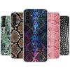 Pink Snake Skin Printing Drawing Phone Case For Samsung Galaxy A56 A55 A54 A53 A16 A15 A14 A13 A36 A35 A34 A33 A26 A25 A24 A23 A