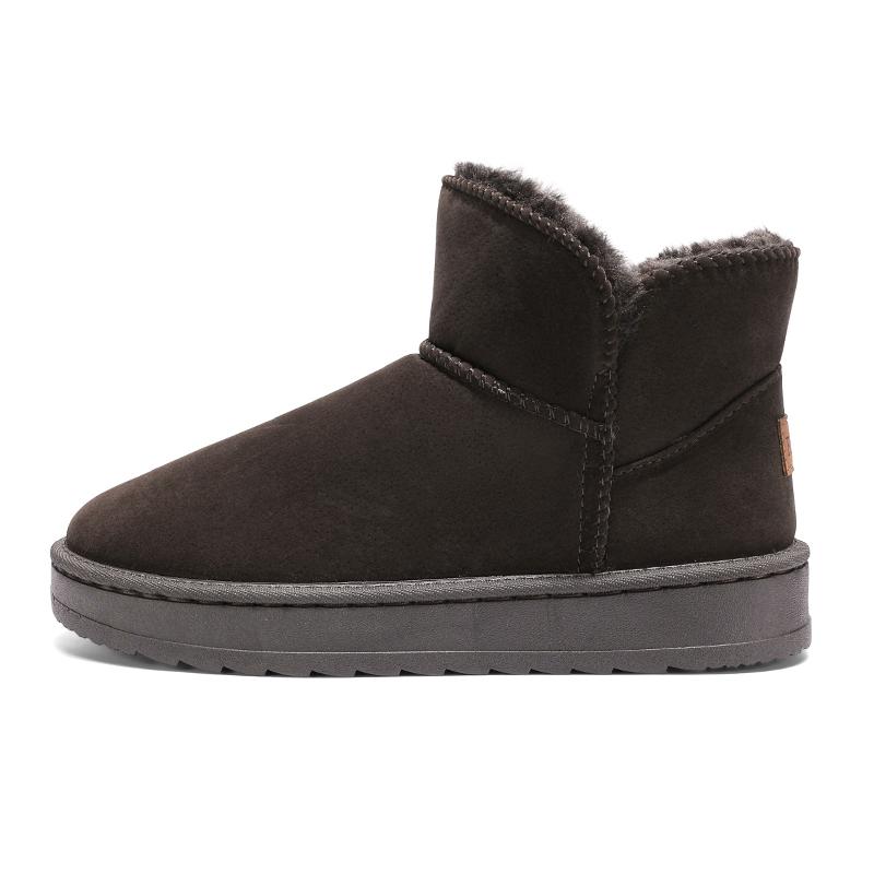 

Черные теплые меховые ботильоны, длинный плюш, для улицы, мужские кроссовки, водонепроницаемая мужская повседневная обувь, ботинки для мужчин, зимние мужские сноубутсы 40