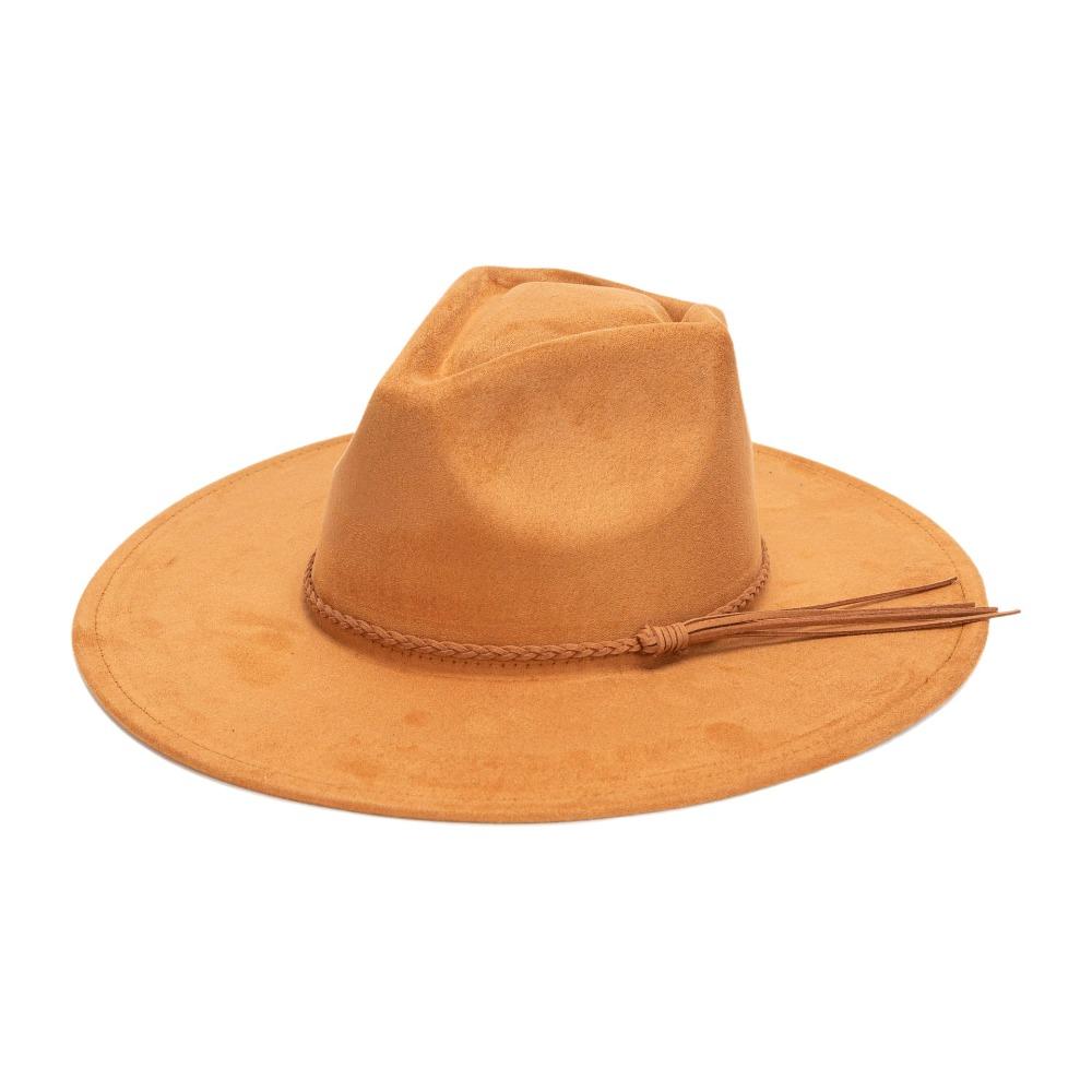 

Blank Style Vegan Suede Hat Sunproof Fedora Hat Classical Panama Hat хаки