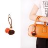 Zhang Yuanying Bayberry Ball Charm - Handmade Woven Bag and Shoe Ornament Keychain