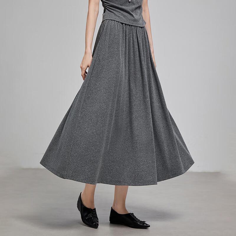 Chuyu Women's Relaxed Fit T-shirt & Skirt Two-Piece Set
