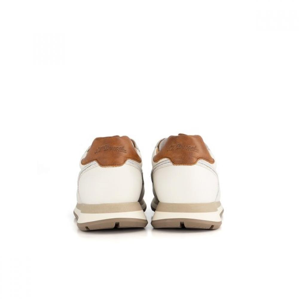 S.t. Dupont Athletic Business Casual Soft Leather Sneakers Pe5fmc1at547pwh