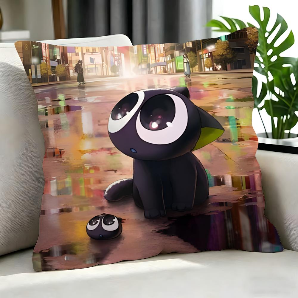 Anime The Legend of Hei Cushion Cover Cushion Cover Set Pcs X X X Pillowcase Decorative Sofa Home Decor