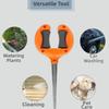 Durable Hose Guide Holder Roller Top Hose Guide Spike Practical Garden Hose Guide  Lawn Watering
