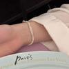 Women's Elegant Zircon Pearl Bracelet - Trendy, High-End, Light Luxury Fashion Jewelry