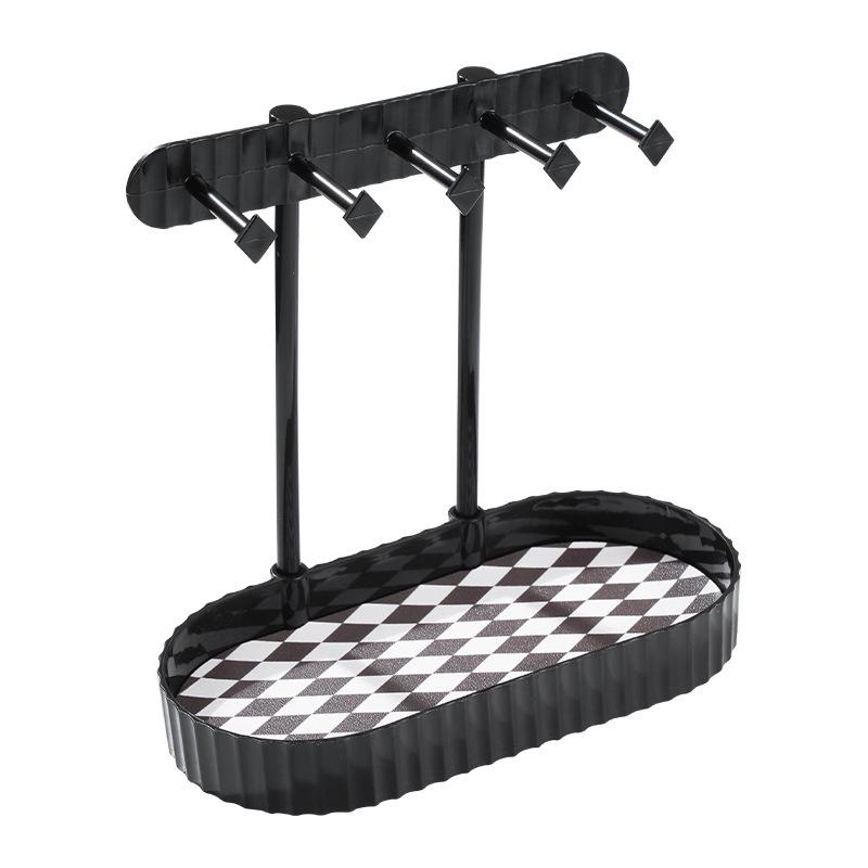 Jewelry Display Stand: Ring, Earring, Necklace, Hair Accessory, Bracelet, and Key Holder