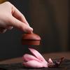 Ceramic Color-changing Tea Pet Ornaments Magnolia Branches Shape Tea Ceremony Chinese Style Study Tea Table Decor Crafts