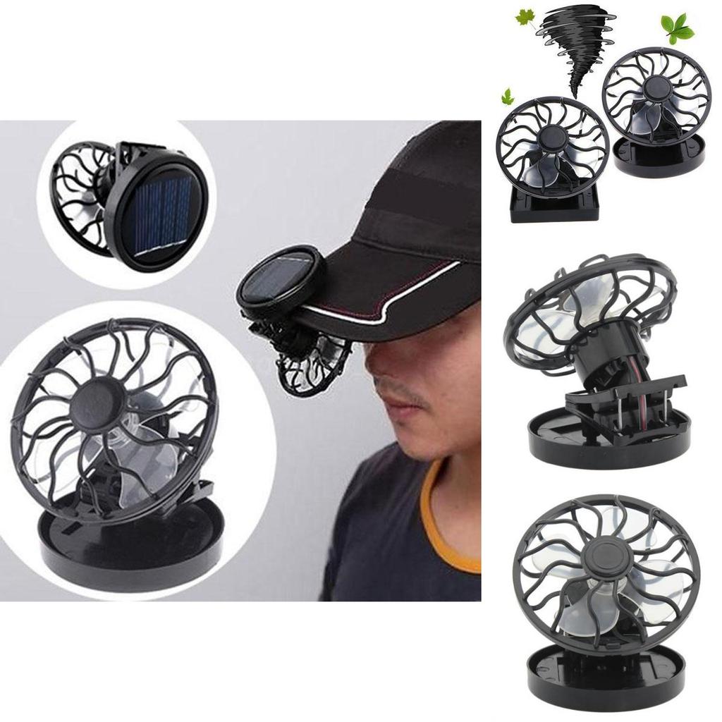 Premium Quality Clip-on Solar Cell Fan With Energy Saving Sun Power Cooling Design