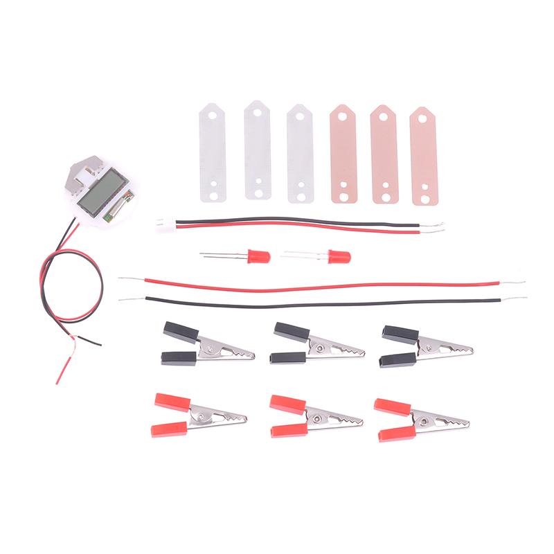 Children Bio Energy Science Kit Fun Potato Fruit Supply Electricity Experiments Toys Kids Student Learining Diy Science Toy