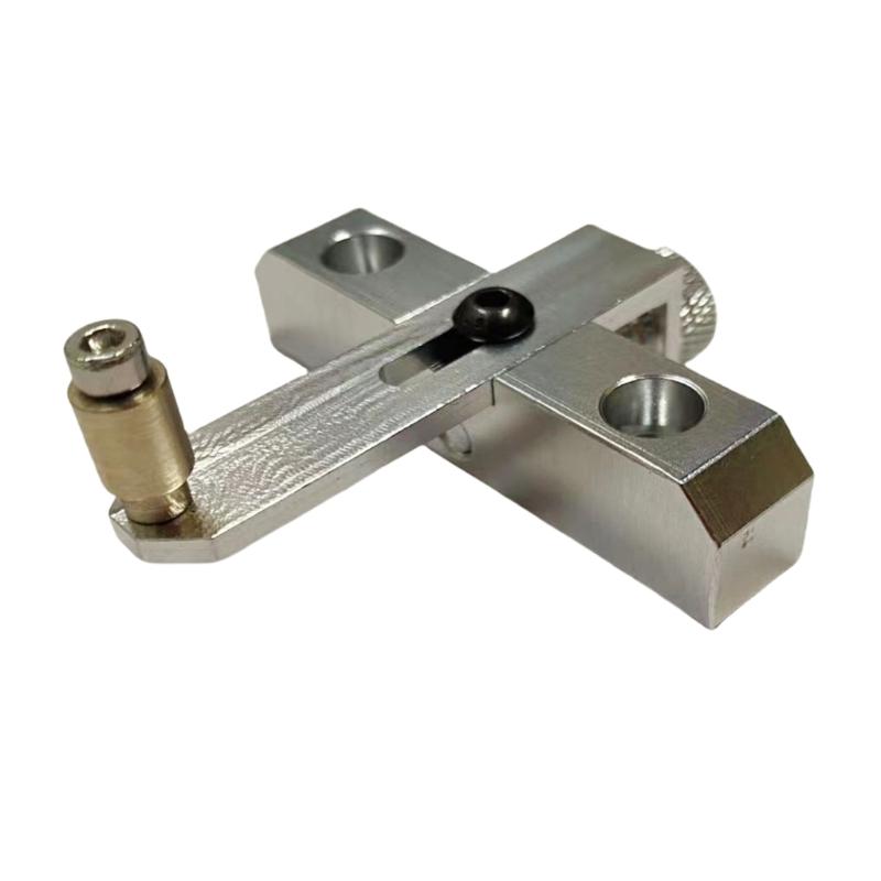 

Guitar Binding Jig with Adjustable 5mm Depth Routing Template Aluminum Alloy Texture Suitable for Accurate Inlay Work 1