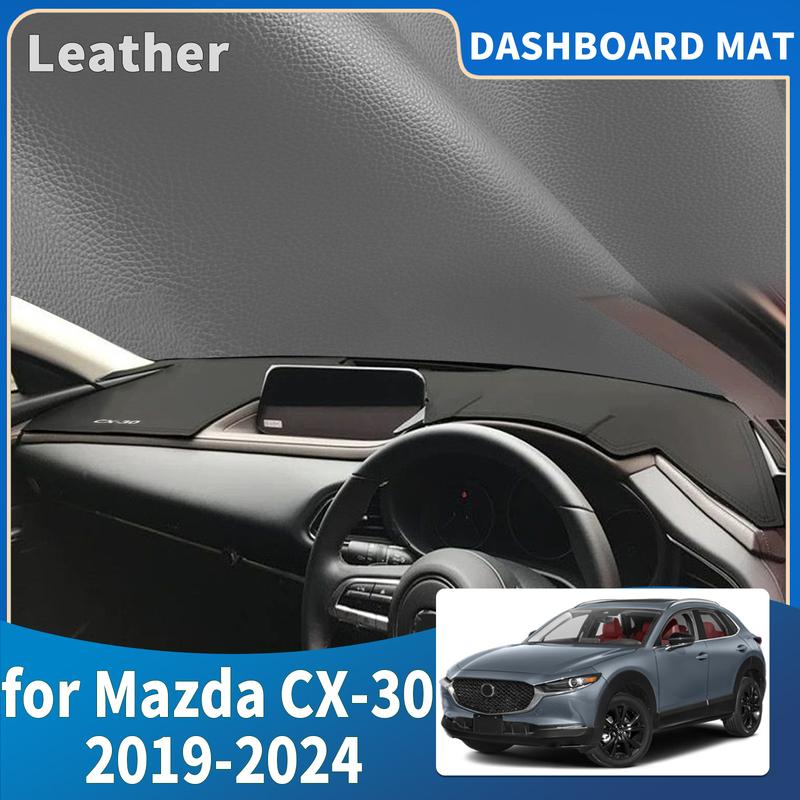 Fit for Mazda CX-30 CX30 2024 - Car Dashmat Dashboard Cover Pad Protective Carpet Accessories DashMat Sunshade