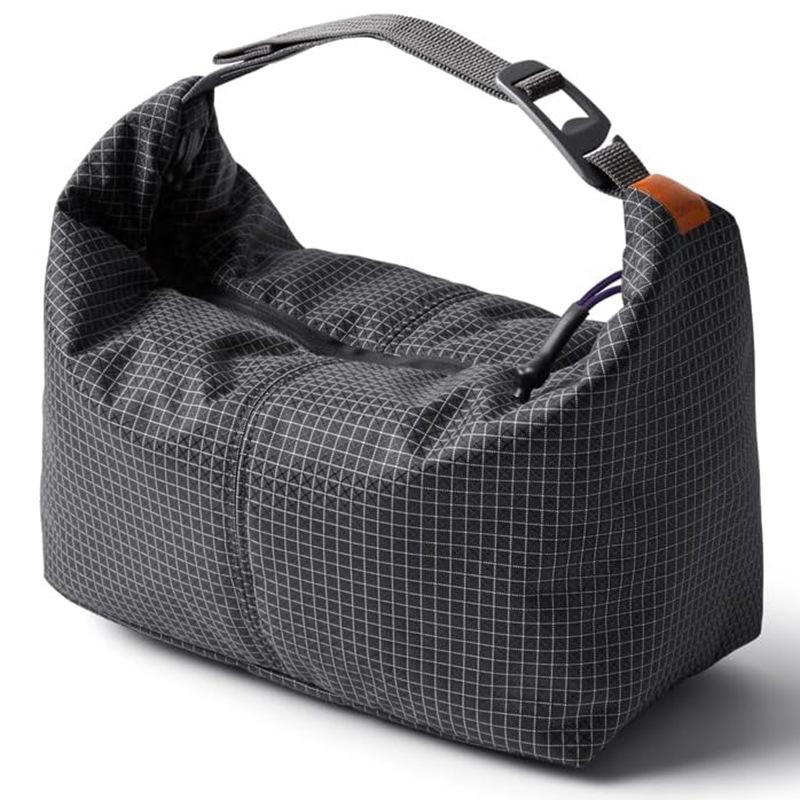 New Ice Pack Lunch Bag Handheld Large Capacity Lunch Bag Bento Bag Office Worker Portable Lunch Bento Insulated Bag чёрный