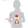 Sanei Boeki Super Mario All Star Collection Toad Plush Toy 14.5x14x23.5cm