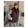 Hooded Women's Vest Autumn and Winter New Xiaoxiangfeng Vest Loose Outer Vest Women's Coat
