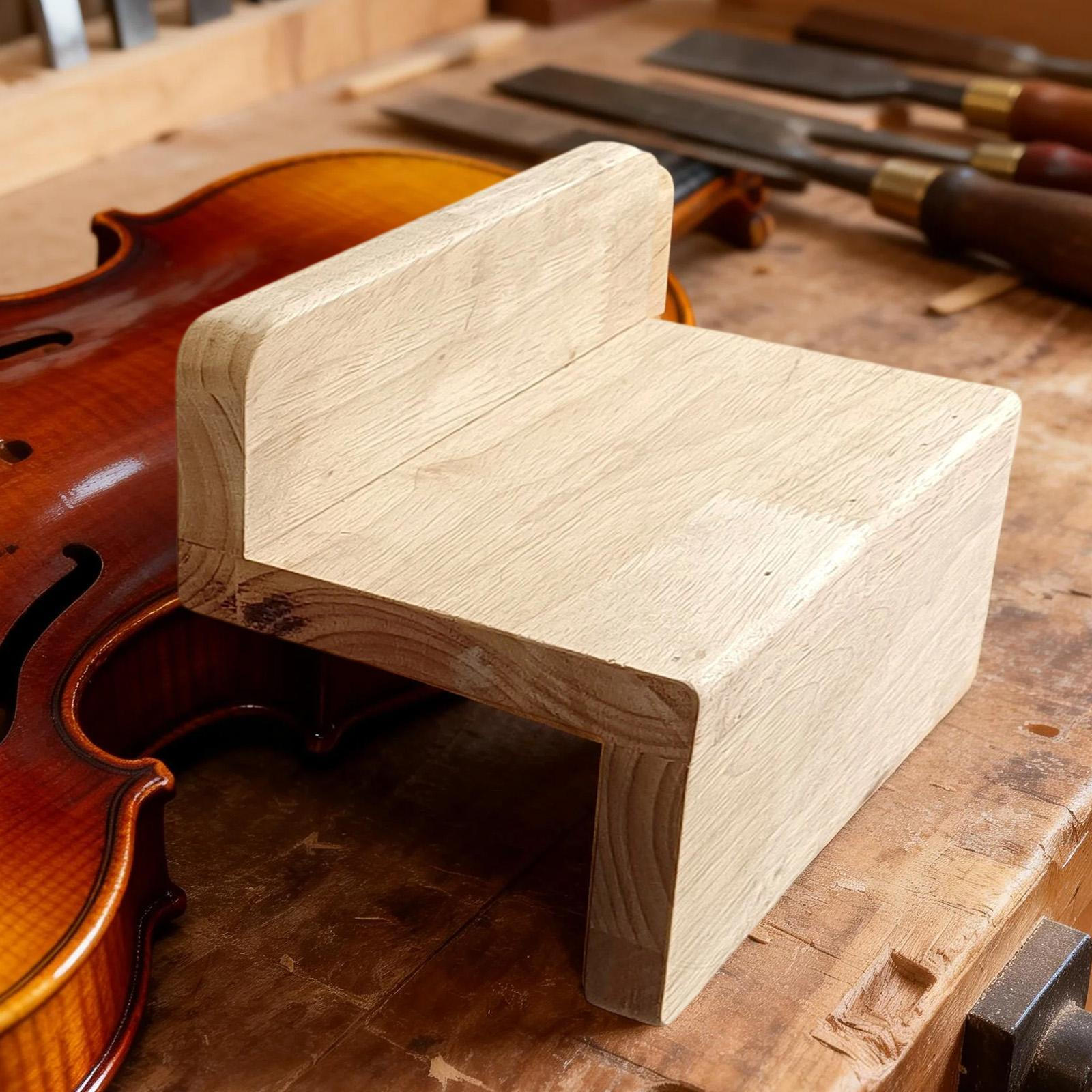 

Violin Workbench Protection Board Bridges Repair Pad Prevent Scratches Bass Cello for Home